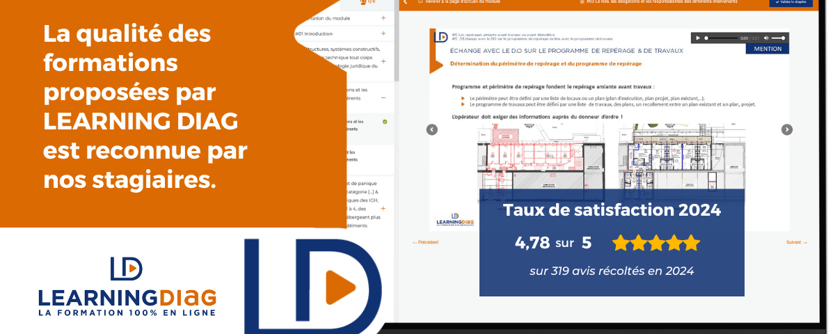 Formation continue diagnostic immobilier | LEARNING DIAG