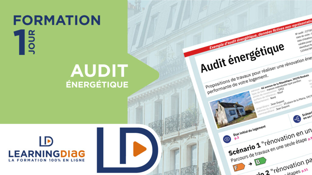 Formation continue 1 jour – Audit énergétique
